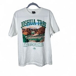 Stüssy Joshua Tree white‎ cotton t-shirt Size M #skater
